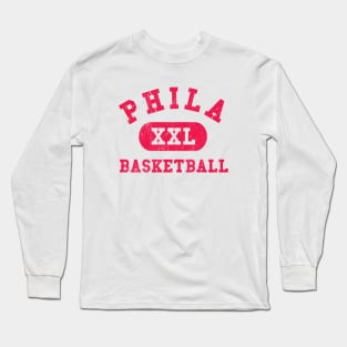 Philadelphia Basketball III Long Sleeve T-Shirt